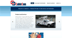 Desktop Screenshot of cablecomllc.us